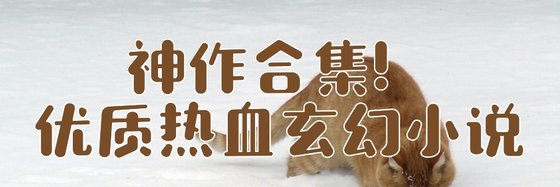 神作合集！優質熱血玄幻小說